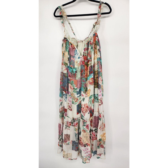 Anthropologie Floral Midi Dress - Picture 2 of 13
